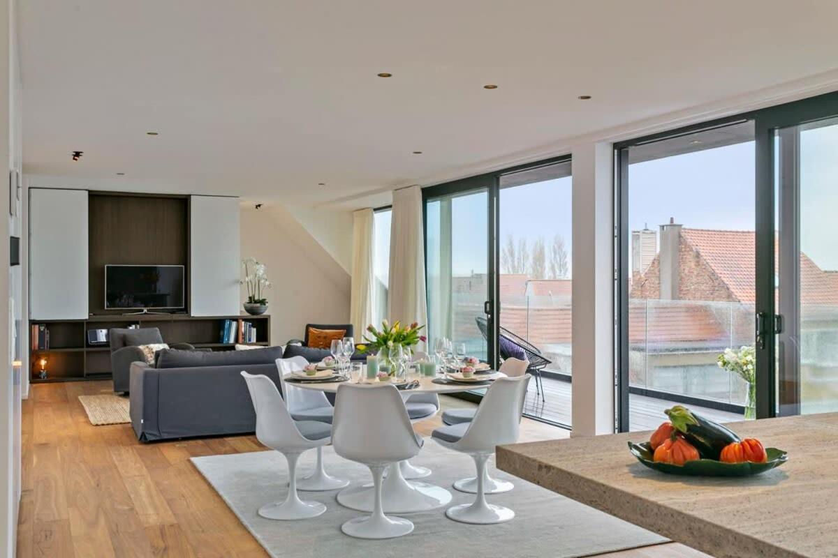 Huswell - Majestic New Penthouse With 2 Parkings Knokke-Heist